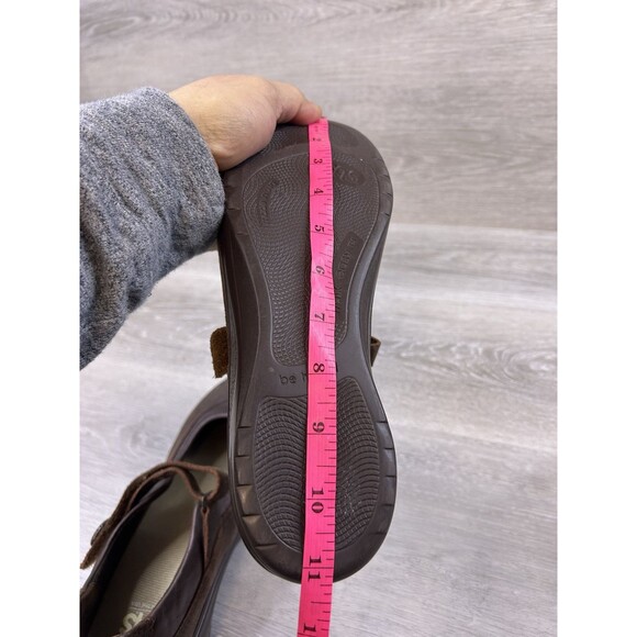 SAS Step Out Womens Brown Mary Jane Shoes 9n Flat Leather Casual Comfort - Picture 9 of 10